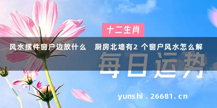 风水摆件窗户边放什么 厨房北墙有2个窗户风水怎么解
